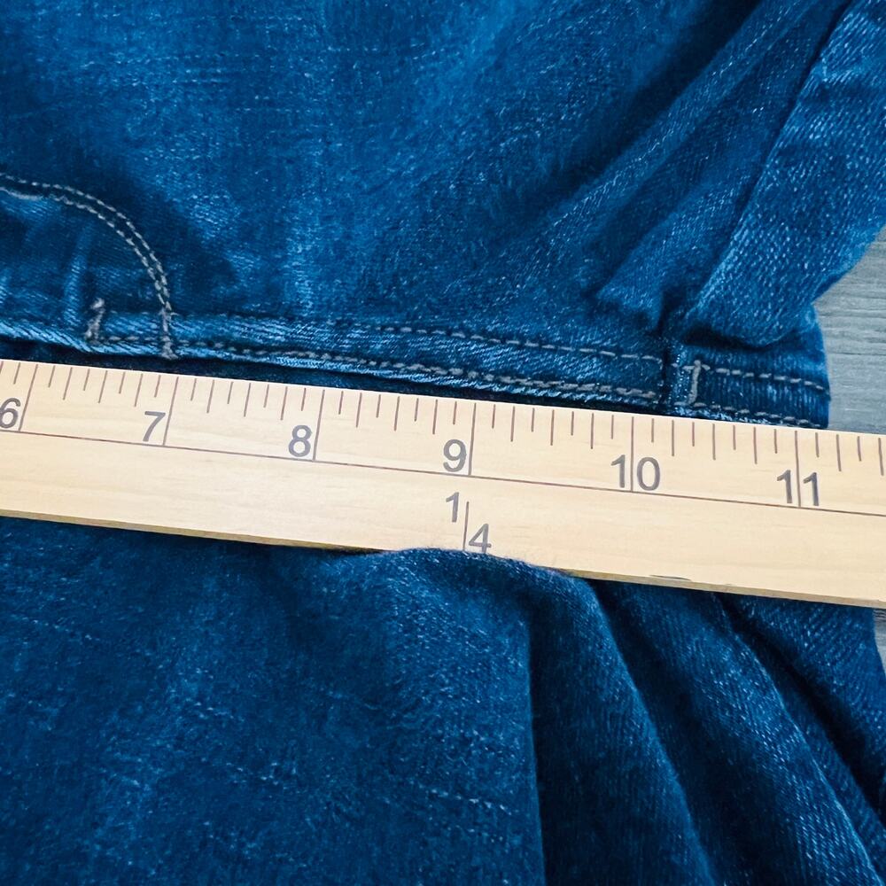 Levi's Jeans Women's Plus Size 16 Blue Flatters Flaunts High Rise Skinny Denim - Picture 10 of 14